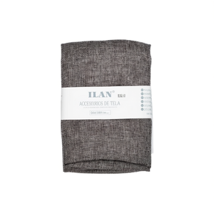 Tessuto Imitazione Lino Grigio Ilan 80x100cm, Tela Traspirante per Arredamento Casa - Product Image 2