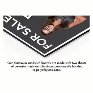 Panneaux personnalisés pour agents immobiliers, signalétique imprimée numériquement, publicité, panneaux de jardin d'anniversaire avec piquets - Product Image 4