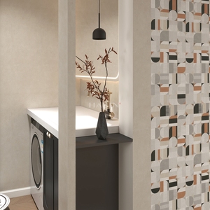 Piastrelle in Gres Porcellanato Rustico Antiscivolo 300x900, Motivo Floreale Vintage per Esterni, Patio e Balcone - Product Image 4