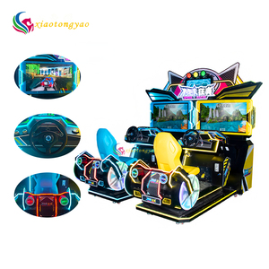Vente directe usine : Machine de jeu d'arcade simulateur de course Outrun, pour les 6 ans et plus, garantie 1 an, en anglais, multi-mode de paiement, à monnayeur - Product Image 6