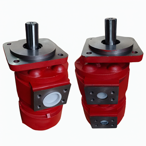 Pompe à engrenages hydraulique CBZ2080, pompe à huile double tandem haute pression pour machines - Product Image 1