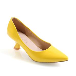 Zapatos de Tacón Bajo de 5 cm Xuanhui, Elegantes y Modernos, con Punta en Pico, Color Rosa, Cómodos, Profesionales, para Oficina, para Mujer - Product Image 3