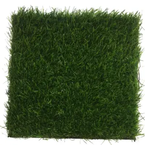 Peyzaj Faux 30mm suni çim sentetik çim bahçe dekor için Guangzhou