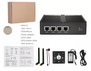 Zkmagic Fabricante Mini Computadora <span class=keywords><strong>CPU</strong></span> N5095 J1900 RAM 8GB 128GB 256GB 512GB 1TB 4K HD VGA Pantalla Mini PC Computadora Industrial - Product Image 6