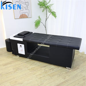 Kisen Japanese Inspired Head Spa Unit Advanced Shampoo Bed and Hair Wash Machine para tratamiento y relajación del cuero cabelludo profundo - Product Image 1