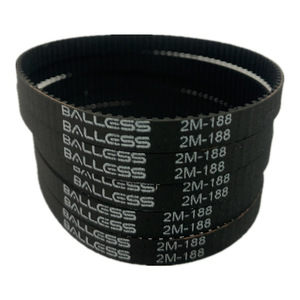 สายพานไทม์มิ่ง 2M-188 ยาง หน้ากว้าง 15 มม. สำหรับโรงงานผลิต - Product Image 1