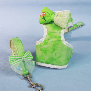 Arnés ajustable para mascotas con cuerda de tracción para el pecho y la espalda para perros pequeños y gatos, para paseos al aire libre - Product Image 3
