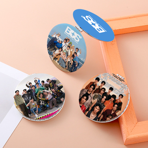 1-120 ลิงก์ทั้งหมด |   กระจกแต่งหน้าพกพาแบบพับได้สองด้านลายวงเคป๊อป Stray Kids/Bangta Boys/Twice ขายส่ง - Product Image 5