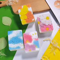Moule à savon en silicone 3d nid d'abeille, nouveau, qualité supérieure, personnalisé, carré rectangulaire, gâteau, fait main, avec logo,