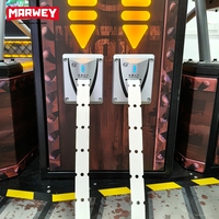 Marwey 4인용 코인식 개틀링건 슈팅 아케이드 게임기 경품 교환기