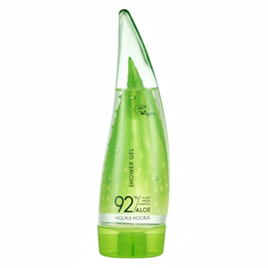 โฮลิกา โฮลิกา อโล คลีน วอเตอร์ ฟอร์มูล่า 92 ชาวเวอร์ เจล มินิ มอยส์เจอไรซิ่ง 55 มล. ขนาดพกพาสำหรับทำความสะอาดผิวกาย ลดราคา 1 ชิ้น - Product Image 1