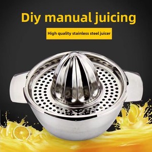 Multifunctional Sustainable Stainless Steel Manual Juicer Hand Press Fruit Vegetable Juice Squeezer Oven Safe Portable Simple - Product Image 4