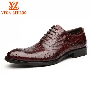 Homens Sapatos de Couro genuíno Material Superior Sexo Sapatas de Vestido dos homens Por Atacado