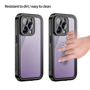 Pour iPhone 14 Pro Max iPhone13 <span class=keywords><strong>iPhone14</strong></span> Plus Coque Arrière Transparent Antichoc Redpepper FS Clair Étanche Téléphone Cas - Product Image 4