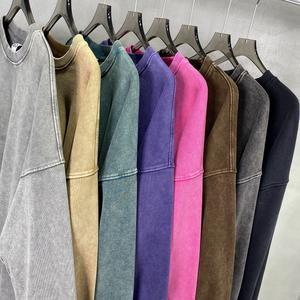 Sudadera con Capucha de Algodón Premium de 420 GSM, Sudadera Personalizada con Diseño de Araña para Hombre y Sudadera de Cuello Redondo, Unisex, Lisa, para Compra al por Mayor - Product Image 2