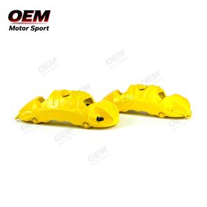 Étrier de frein haute performance simple GT3 Series pour Mercedes-Benz Classe C W205, 6 pistons, jaune, avant/arrière, remplacement neuf, garantie 1 an - Product Image 4