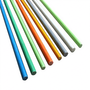 5mm 6mm 7mm 8mm 9.5mm 10mm FRP Pultruded Glass Fiber Stick Fiberglass <b>Rod</b> - Product Image 1