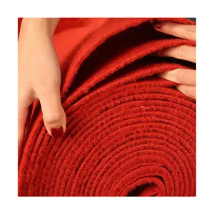 Fournisseur chinois tapis uni rouleau intérieur extérieur tapis rouge tapis d'exposition commerciale