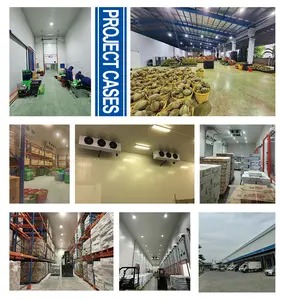 New Automatic Storage Refrigeration Compressor Unit Cold Room Equipment Freezing Cold Storage Room For Restaurant Use