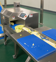 SAIDASHI Automatische Kool Sla Selderij Snijmachine Industrieel Bladgroente Snijder Transportband Voedingsysteem