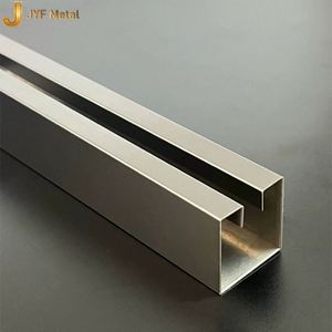 LL420 Modern Stainless Steel U-Shaped Groove Decorative Edging Strip 304 Waterproof Background Wall <b>Ceiling</b> Black Apartment - Product Image 4