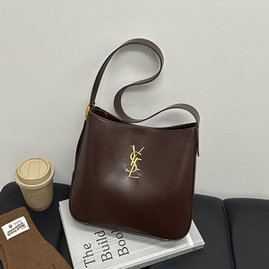 <span class=keywords><strong>Bolso</strong></span> Tote de PU de Gran Capacidad, Estilo Coreano, Versátil, con Letras, de Material Suave, Tipo Hobo, para Llevar Bajo el Brazo o al Hombro - Product Image 1