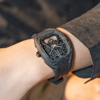 Montres de sport de luxe légères pour hommes Montres mécaniques automatiques ultra-légères Montres pour hommes tendance d'affair
