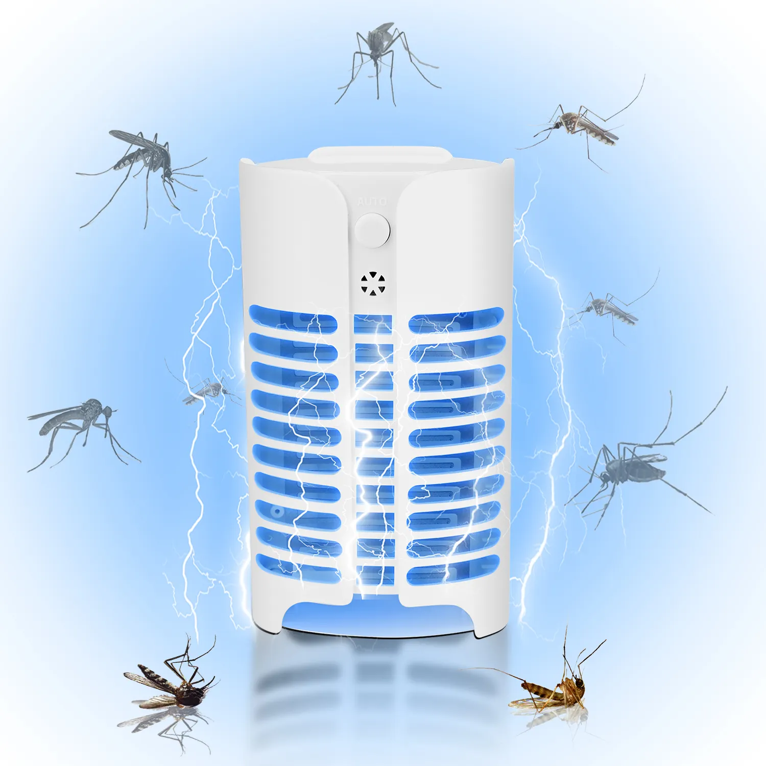 Anti Mosquitoes Killing LED Mosquito Trap USA EU UK Plug In Electric Mosquito Killer Lamp