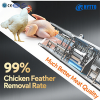 La petite ligne mobile d'abattage de poulet traite 1000 oiseaux/heure ROI facilement rapide pour le nouvel abattoir avec la certification de la CE