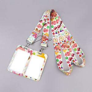 Hot Selling Cartoon Bear Mobile Phone <b>Lanyard</b> with ID Badge Holder - Product Image 2