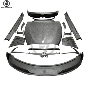 MSY Style Matte Forged Carbon Body <b>Kits</b> for <b>Rolls</b> Royce Spectre 2025 Carbon Hood Car Bumpers Front Diffuser Side Skirt Parts - Product Image 1