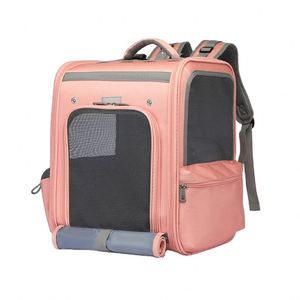 BSCI Factory Factory custom breathable comfort Mokiras pet carrier Pet supplies luxury cloth <b>cat</b> <b>backpack</b> carrier - Product Image 6