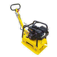 Soutenez les compacteurs plats adaptés aux besoins du client, petits compacteurs plats réversibles de vibration manuelle de route d'essence