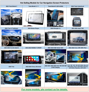 Para 2024 Tesla Higland Model 3 Y Protector de pantalla de vidrio templado Protector de pantalla de vidrio mate para Tesla Model X S 2023 2022 - Product Image 6