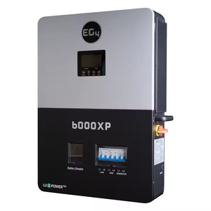 Inversor Solar Todo en Uno EG 4 6000XP, Entrada FV de 8000W, Salida de 6000W, 480V VOC, 48V, 120/240V, Fase Dividida, Híbrido de 6KW, Batería de Plomo-Ácido E G 4 6 - Product Image 1