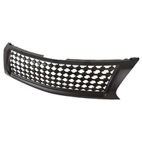 YBJ Racing Sport Grille pour Mitsubishi Triton L200 2015-2019 pour TRD pare-chocs avant nid d'abeille maille couverture voiture accessoires fabriqués Plas