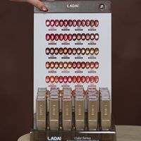 Vernis à ongles en gel effet œil de chat diamanté Ladai Maple Sugar, 24 couleurs, paillettes réfléchissantes, gel magnétique UV, vernis à ongles pour manucure