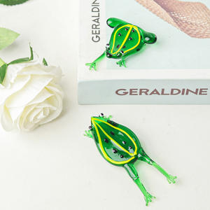 Mini bola de cristal verde, decoración ecológica para el hogar, lindo y divertido juego de 2 piezas - Product Image 5