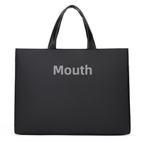Sac à documents souple A4 tendance, mallette portable en tissu Oxford pour femmes et hommes, sac pour ordinateur portable pour affaires ou voyages