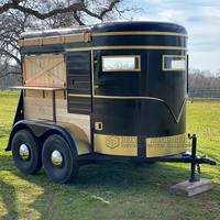 Nouveau design de Chine, chariot de nourriture, remorque mobile pour hot-dogs, camion de nourriture pour crème glacée, pizza, café, bar à bières, remorque pour chevaux