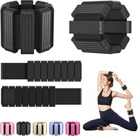 Poids de poignet et de cheville pour Pilates - Bracelets réglables, bandes de bras, poids pour pieds et jambes pour la marche, le yoga, l'entraînement, l'exercice, la course à pied