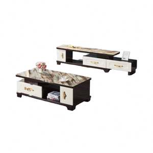 Meuble <span class=keywords><strong>TV</strong></span> au design minimaliste noir, charnières à fermeture douce, bois MDF de luxe, mobilier moderne pour la maison et l'hôtel, achat en gros, meubles de salon - Product Image 1