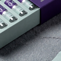 Boîte rigide personnalisée en carton gris avec tiroir pour flacons de peptides, avec doublure en éponge, impression offset et sérigraphie, fabrication artisanale, soins personnels