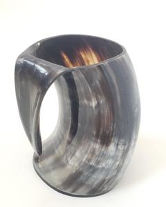 High Quality Viking Wine Horn <b>Mug</b> <b>Set</b> Vacuum Insulation <b>Coffee</b> <b>Mug</b> with No-Leak Proof Lid and Handle for Parties - Product Image 1