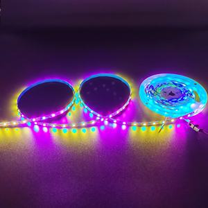 Tira de <span class=keywords><strong>LED</strong></span> RGB Pixel WS2815 en Forma de S, PCB de 7 mm, 60 <span class=keywords><strong>LED</strong></span>/m, 5050SMD, 12 V, Color Completo, Flexible, Tipo S, para Letreros, Etiquetas, Cajas de Luz, Decoración - Product Image 3