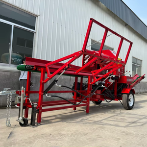 <span class=keywords><strong>Precio</strong></span> al por mayor: Procesador automático <span class=keywords><strong>de</strong></span> leña <span class=keywords><strong>de</strong></span> 35T a gasolina con cinta transportadora y elevador <span class=keywords><strong>de</strong></span> troncos - Product Image 1