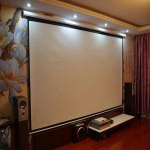 100inch 150inch Electronic Lifting <strong>Screen</strong> Motorized Projector <strong>Screen</strong> for Home Cinema Meeting Room Education - Product Image 4
