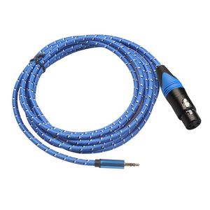 Câble de microphone professionnel blindé tout cuivre de 3 mètres avec <span class=keywords><strong>prise</strong></span> <span class=keywords><strong>jack</strong></span> TRS 3,5 mm femelle pour carte son K-voice, ligne de connexion <span class=keywords><strong>3M</strong></span> - Product Image 4