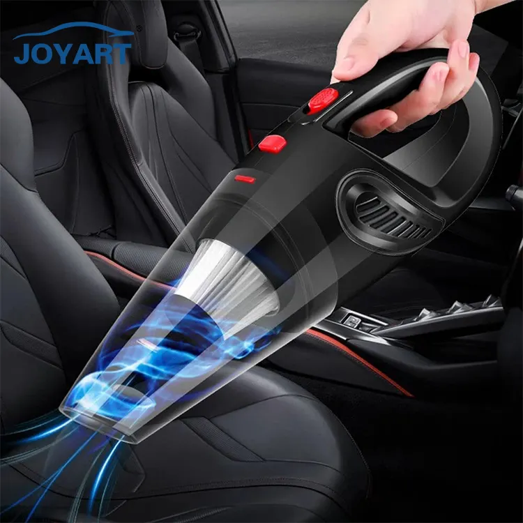 Car Handheld Vacuum Cordless Portable Rechargeable Cordless Handy Vacuuming with Strong Suction for Car and Home Use