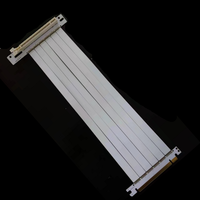 PCI-E 3.0 16X Câble d'extension haute vitesse Flexible 16x PCIe Riser Adapter Computer Accessory Port Expansion
